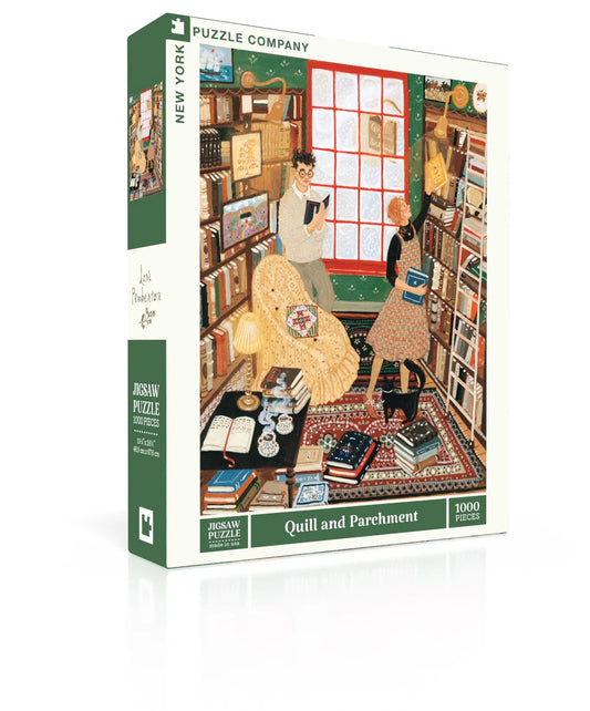 Quill and Parchment 1000 Piece Jigsaw Puzzle