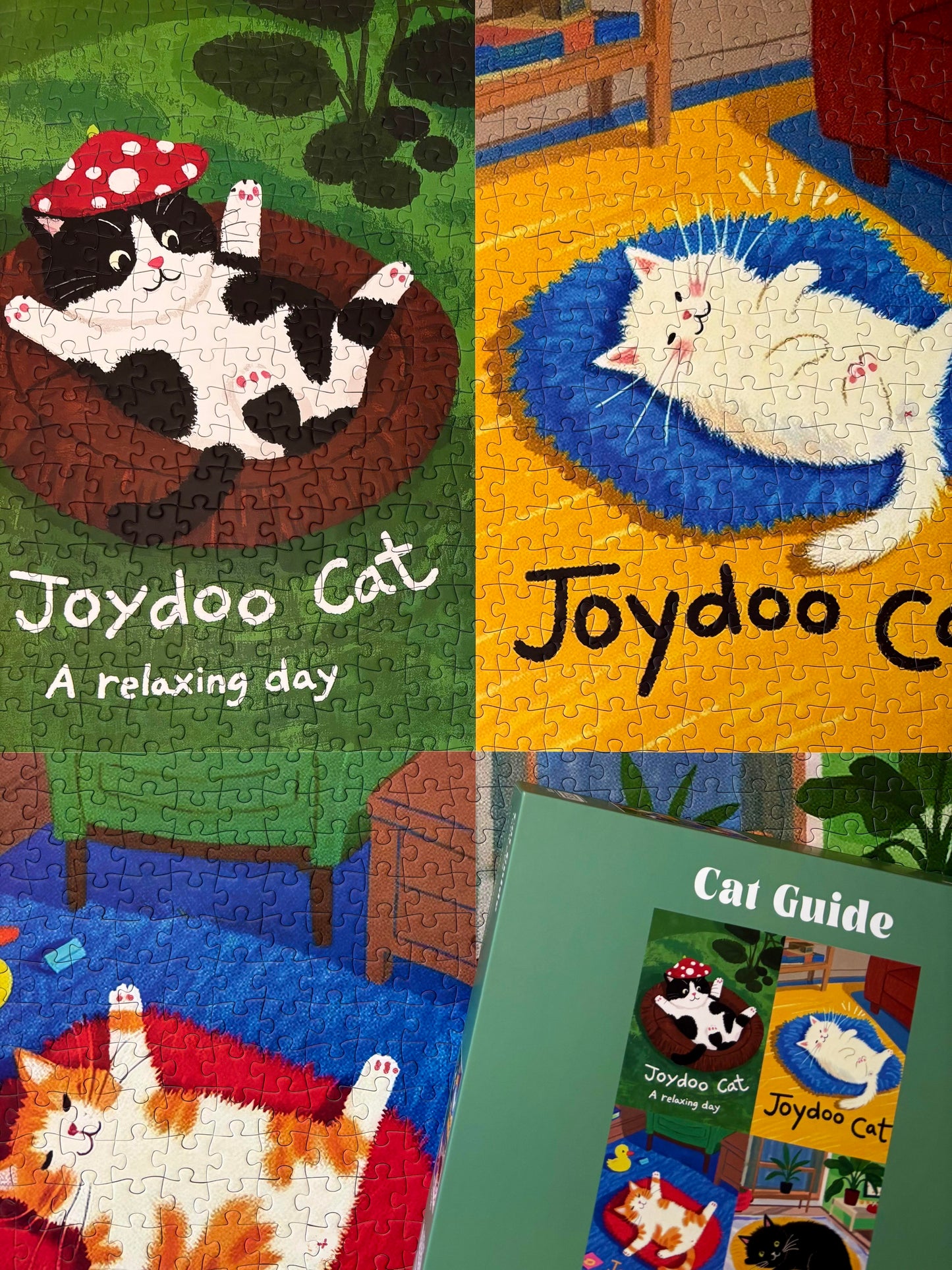 Botop Fusion Cat Guide 1000 Piece Jigsaw Puzzle Botop