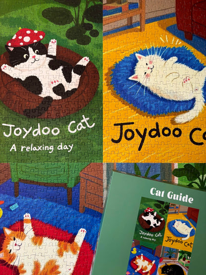 Botop Fusion Cat Guide 1000 Piece Jigsaw Puzzle Botop