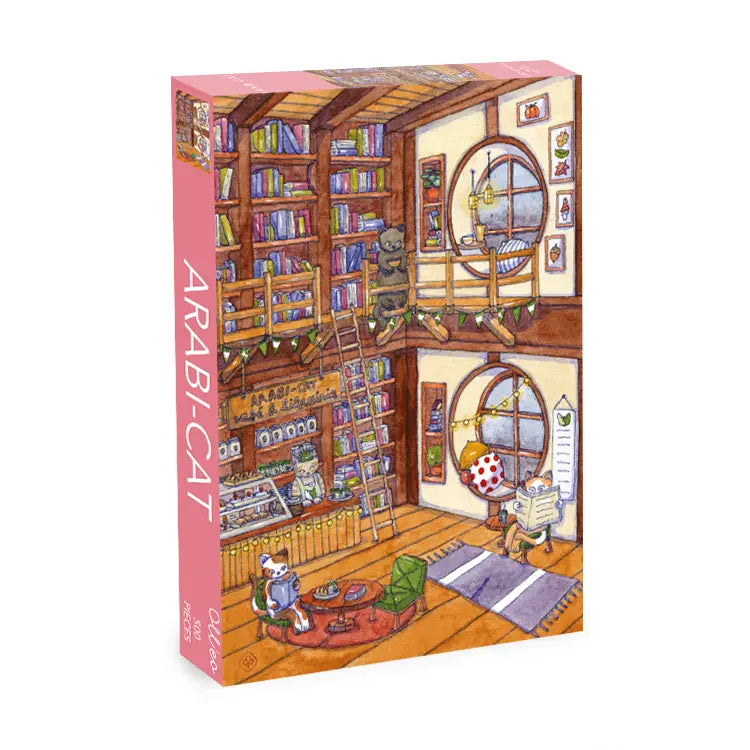 Olleo Puzzles Arabi-Cat 500 Piece Puzzle Olleo Puzzles