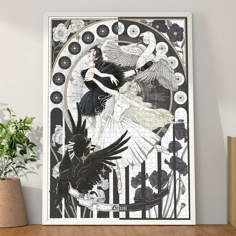 Gill & Lill Twirling Gemini 1000 Piece Jigsaw Puzzle