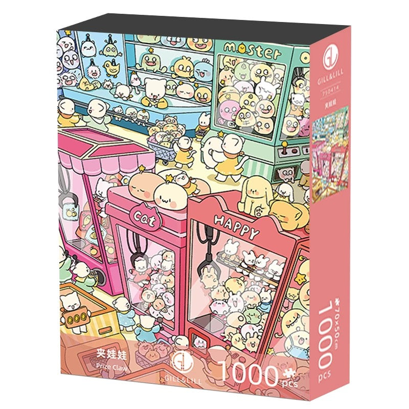 Gill & Lill Prize Claw 1000 Piece Jigsaw Puzzle