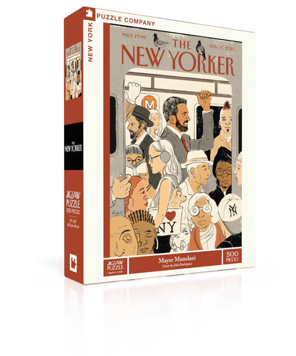 【Pre-Order】Mayor Mamdani 500 Piece Jigsaw Puzzle