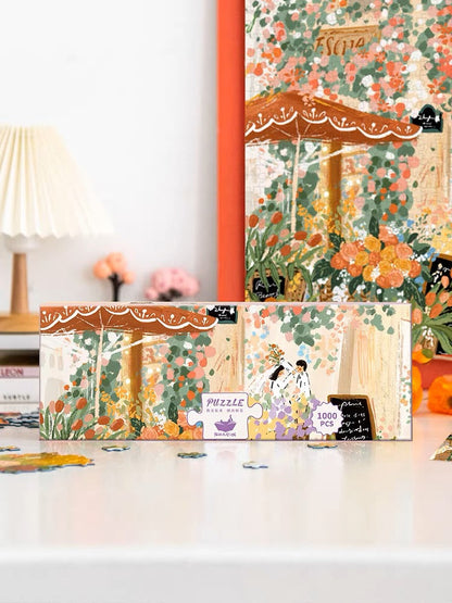 Momibook Flower Shop 1000 Piece Jigsaw Puzzle