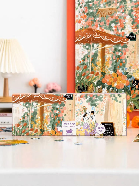 Momibook Flower Shop 1000 Piece Jigsaw Puzzle