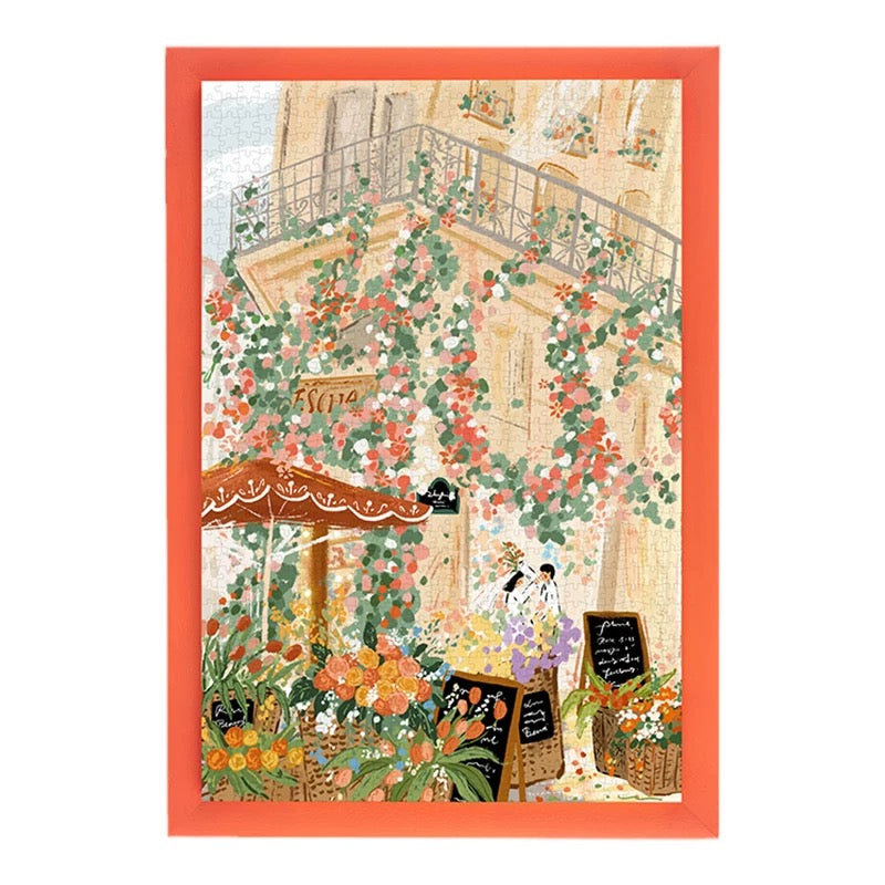 Momibook Flower Shop 1000 Piece Jigsaw Puzzle