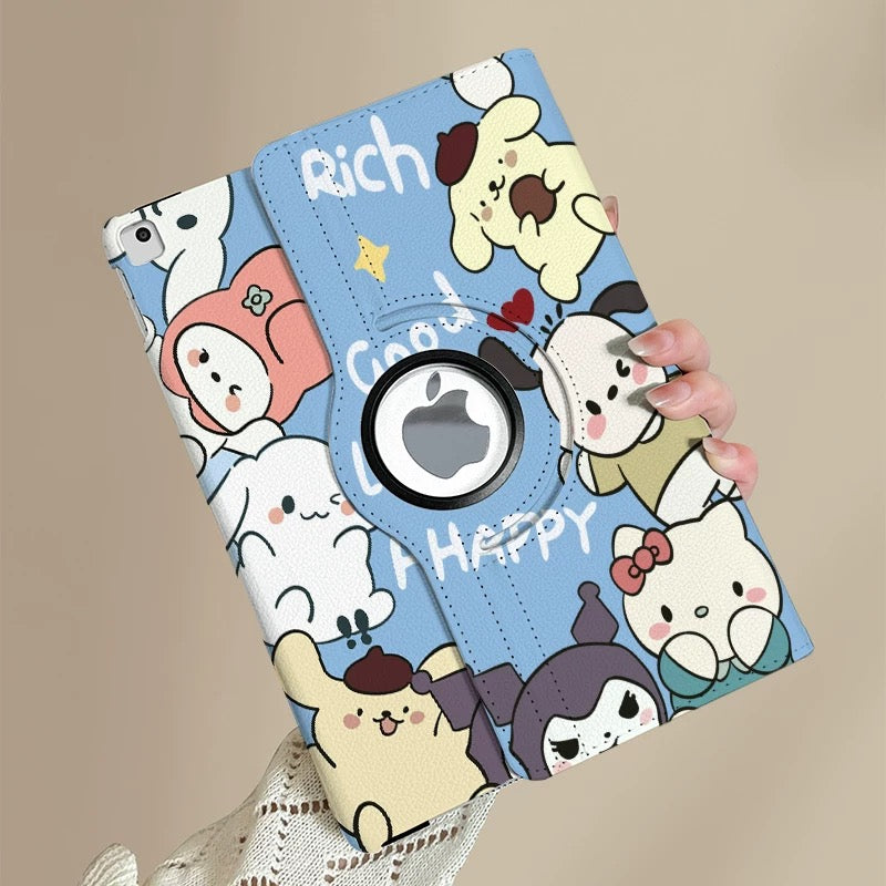 Kawaii Cartoon iPad Case