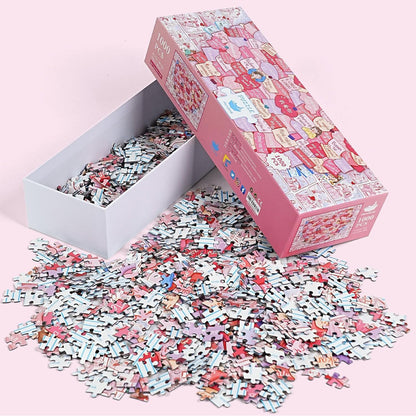 Momibook Little Things I Love About You 1000 Piece Jigsaw Puzzle