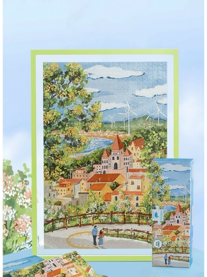 Momibook Let’s Take a Walk 1000 Piece Jigsaw Puzzle