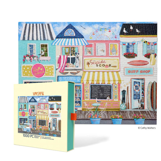 Beach Boardwalk 1000 Piece Puzzle WerkShoppe