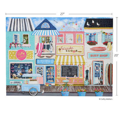 Beach Boardwalk 1000 Piece Puzzle WerkShoppe
