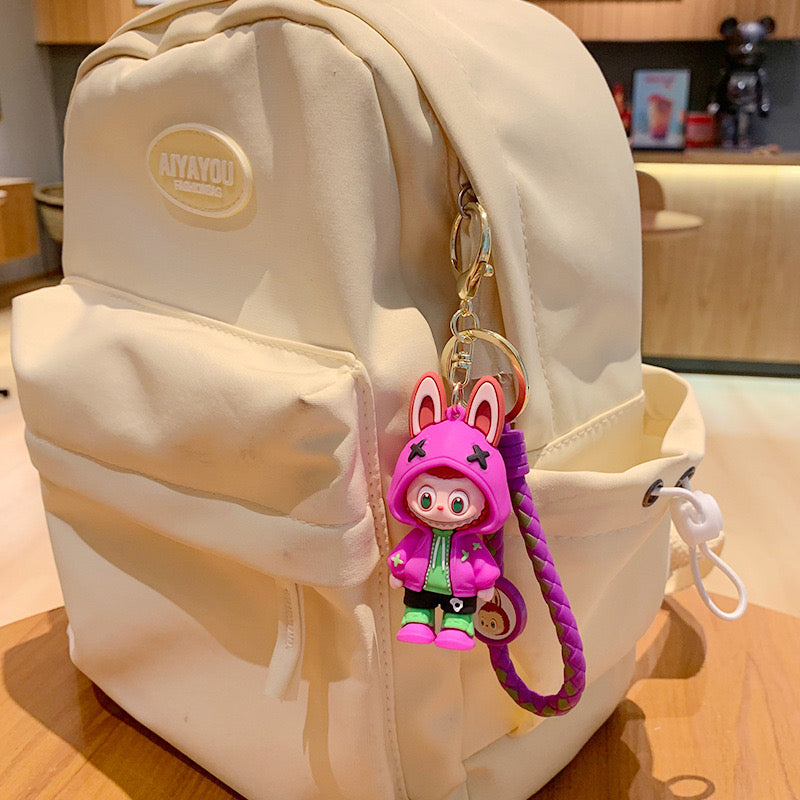 Cartoon Labubu Keychain