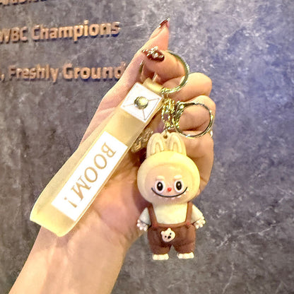 Cartoon Labubu Keychain