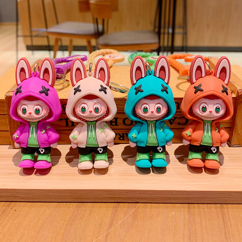 Cartoon Labubu Keychain