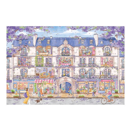 Purple Street Story 1000 Piece Jigsaw Puzzle