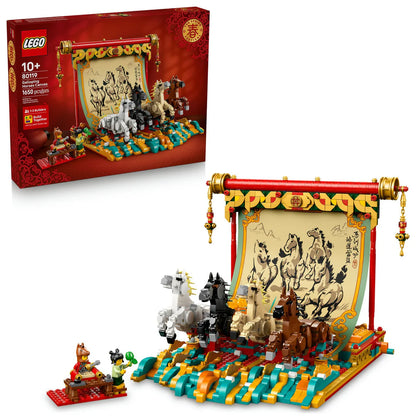LEGO  Spring Festival Galloping Horses Canvas 80119