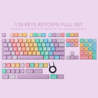 Gummy Candy Keycaps – MOA Profile PBT for Mechanical Keyboards