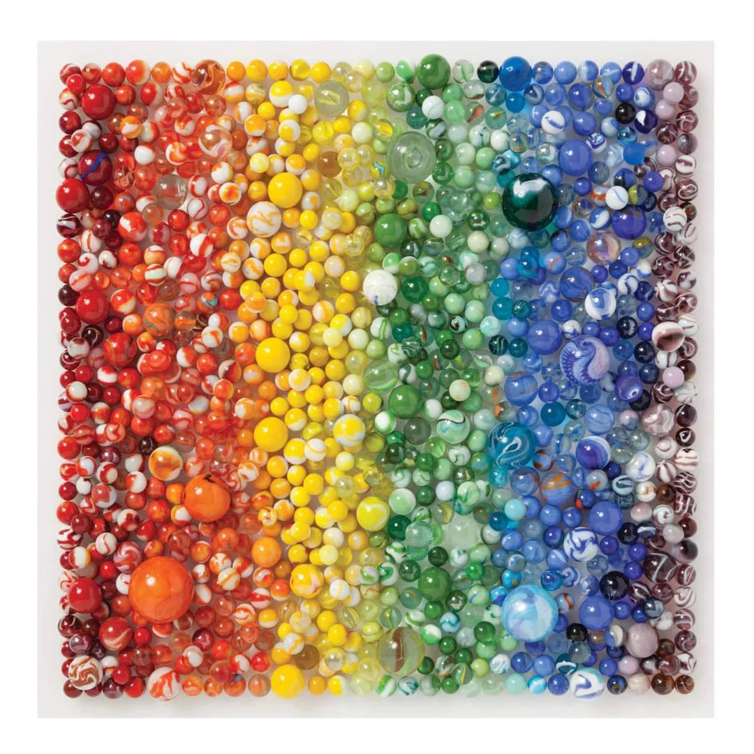 Rainbow Marbles 500 Piece Jigsaw Puzzle