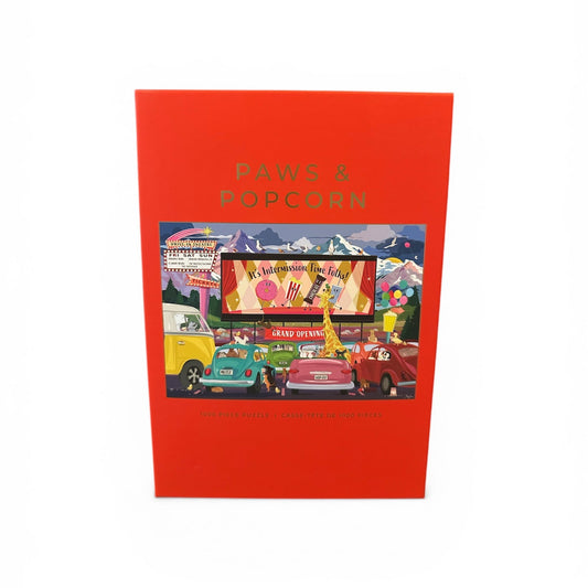 Hobbry Paws & Popcorn 1000 Piece Puzzle