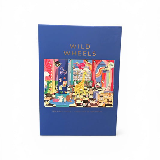 Hobbry Wild Wheels 1000 Piece Puzzle