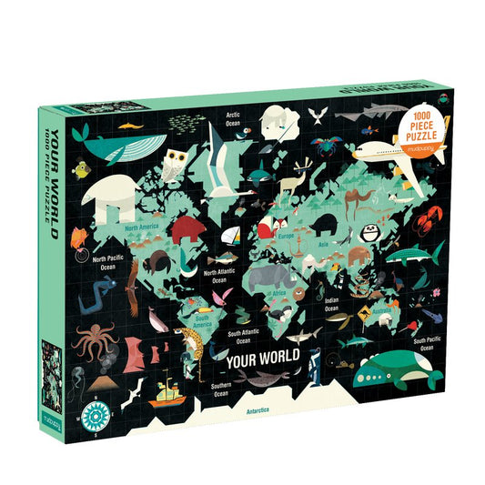 Your World 1000 Piece Family Puzzle Mudpuppy