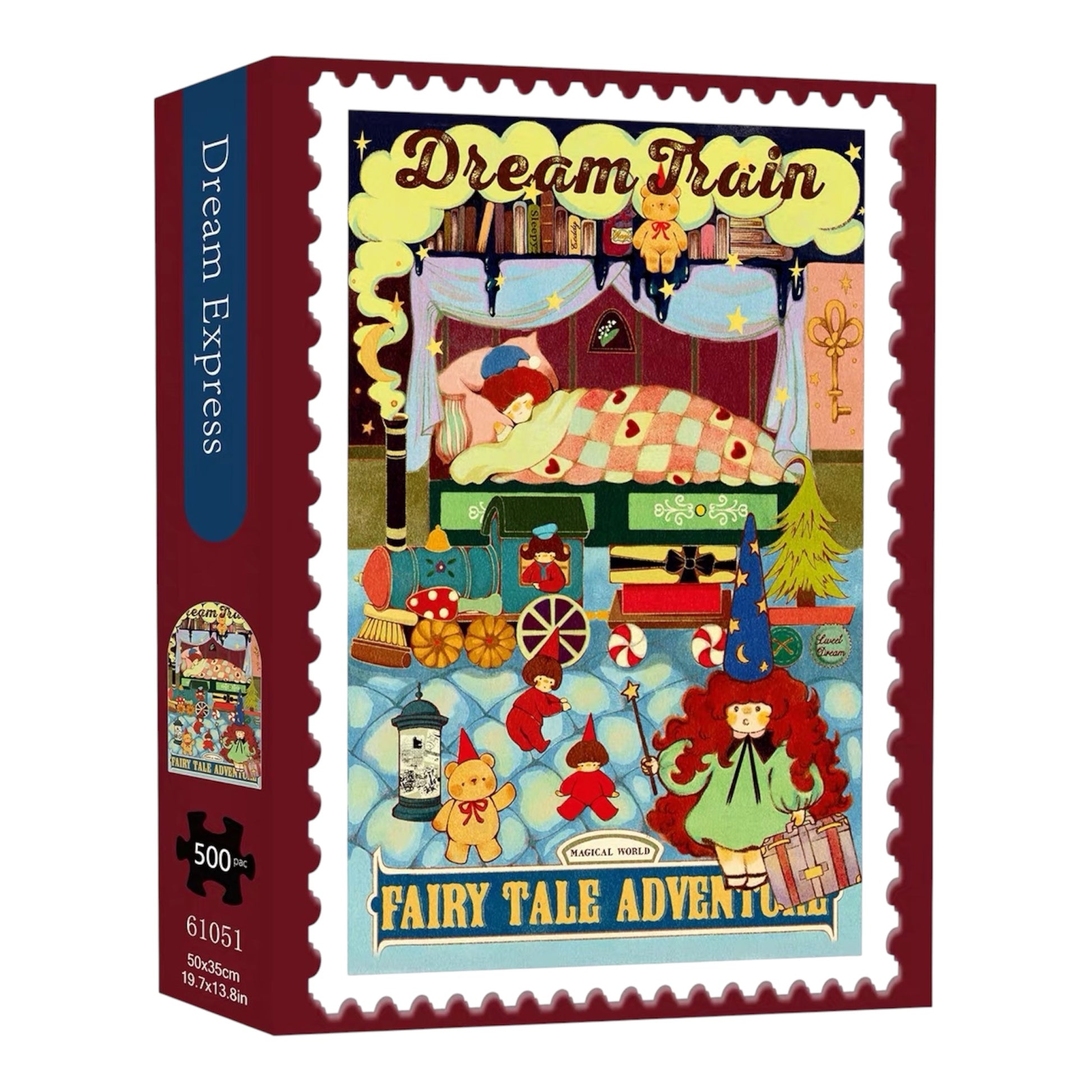 Dream Express Dream Train 500 Piece Jigsaw Puzzle TKX