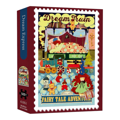 Dream Express Dream Train 500 Piece Jigsaw Puzzle TKX