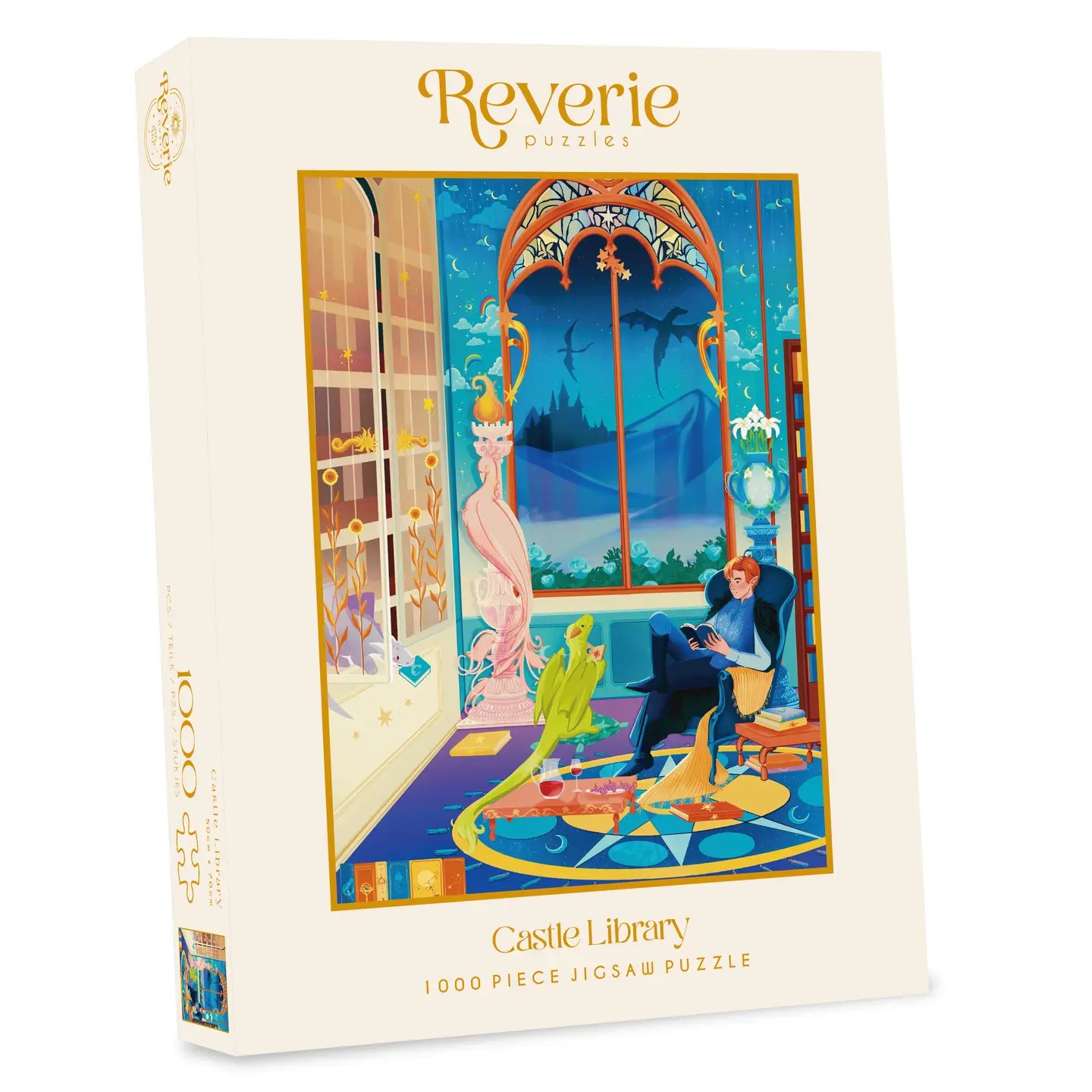 [Pre-Order] Castle Library 1000 Piece Jigsaw Puzzle Reverie Puzzles