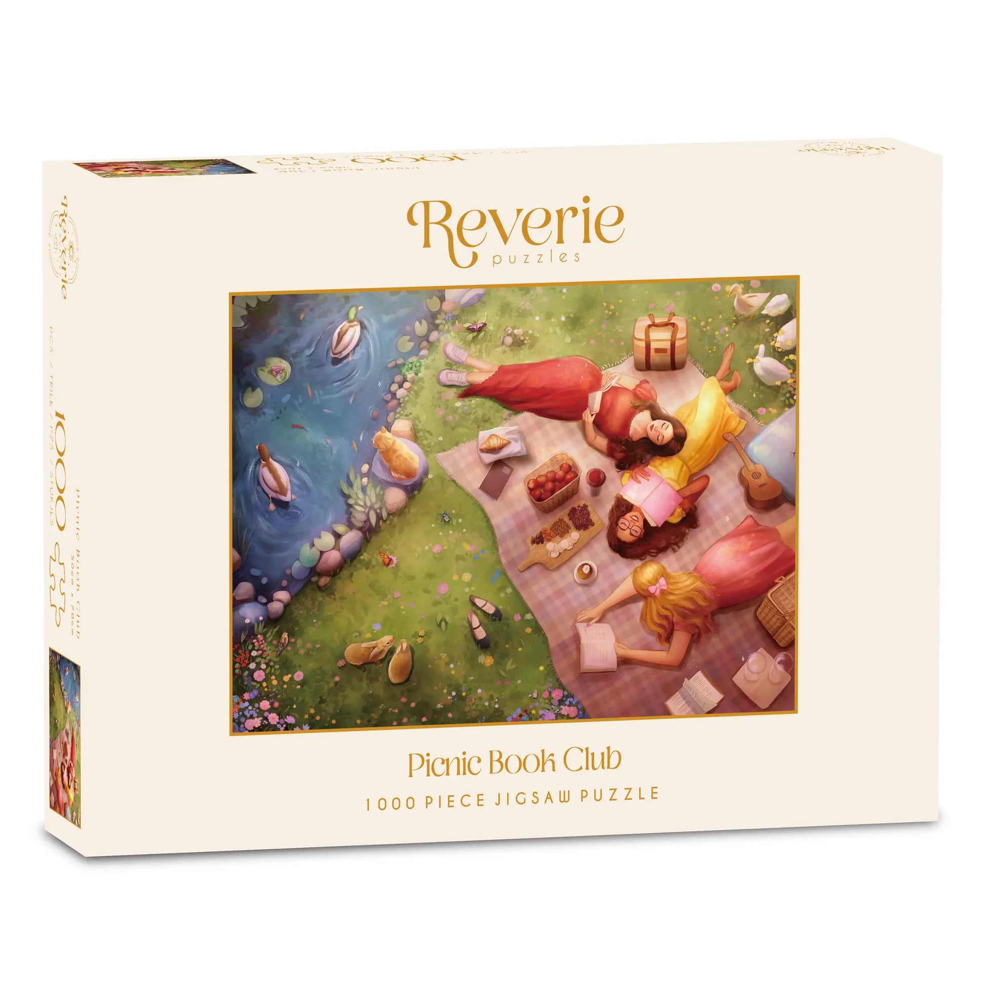 [Pre-Order] Picnic Book Club 1000 Piece Jigsaw Puzzle Reverie Puzzles
