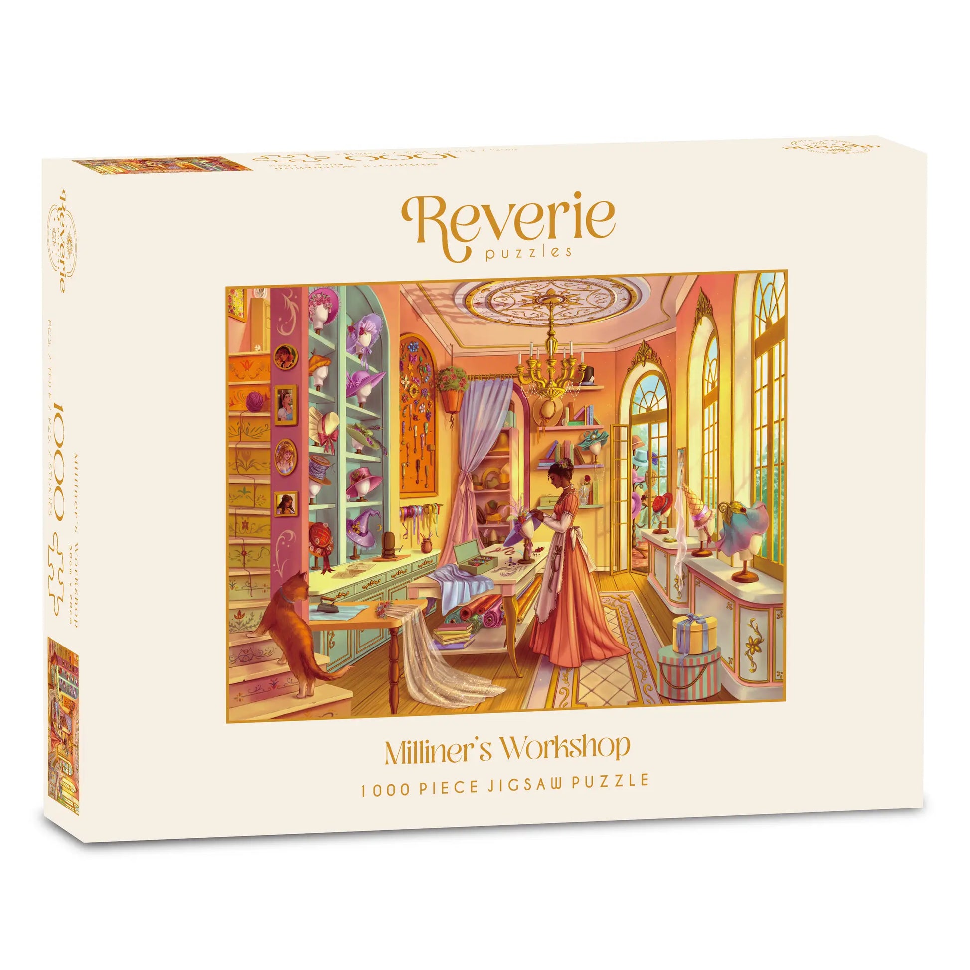 [Pre-Order] Milliner's Workshop 1000 Piece Jigsaw Puzzle Reverie Puzzles