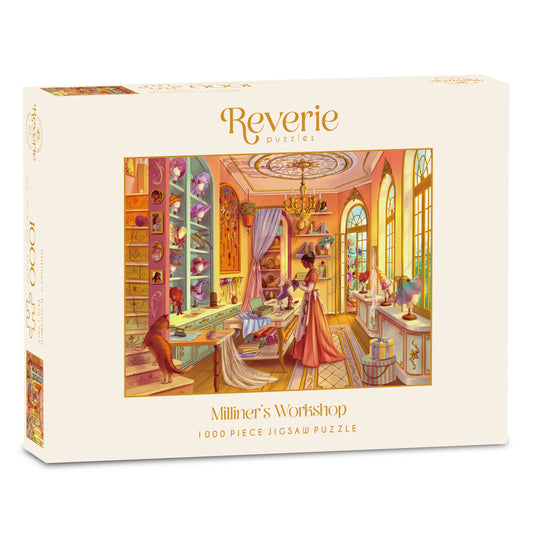 [Pre-Order] Milliner's Workshop 1000 Piece Jigsaw Puzzle Reverie Puzzles