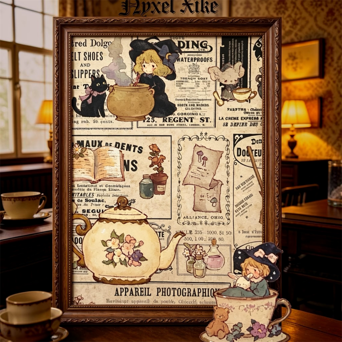 Witch’s Tea Party 1000 Piece Jigsaw Puzzle Puzzle Of Life