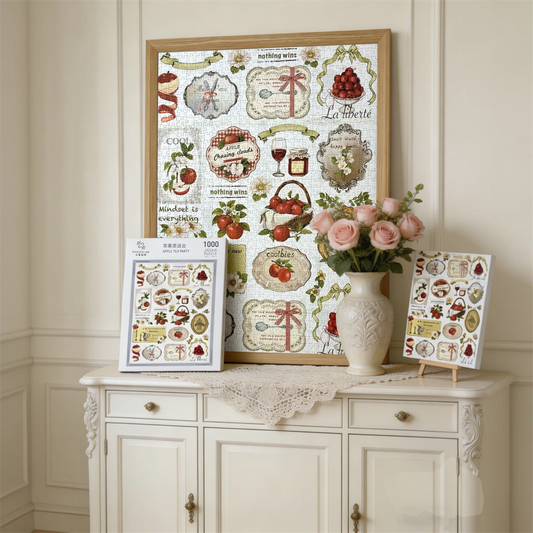 Apple Tea Party 1000 Piece Jigsaw Puzzle Puzzle Of Life