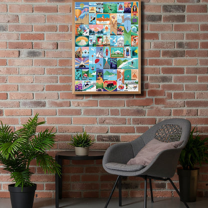 50 Thrilling Experiences for Adventure Seekers 1000 Piece Puzzle