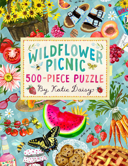 Wildflower Picnic 500-Piece Puzzle