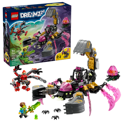 LEGO® DREAMZzz™ Nightmare Scorpion Digger 71513