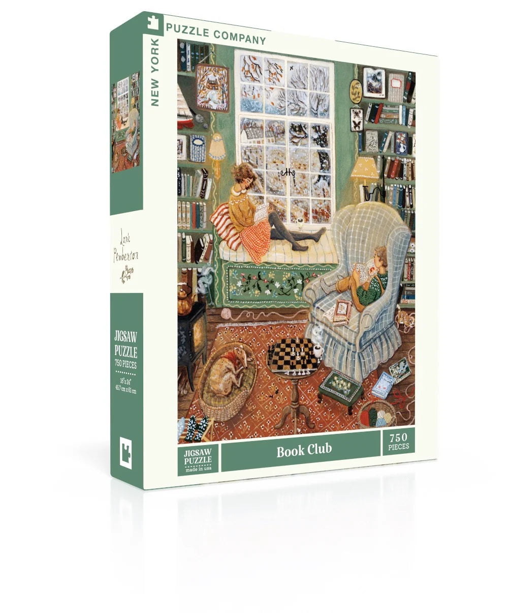 [Pre-Order] Book Club 750 Piece Jigsaw Puzzle New York Puzzle Company
