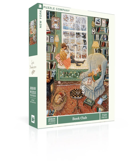 [Pre-Order] Book Club 750 Piece Jigsaw Puzzle New York Puzzle Company