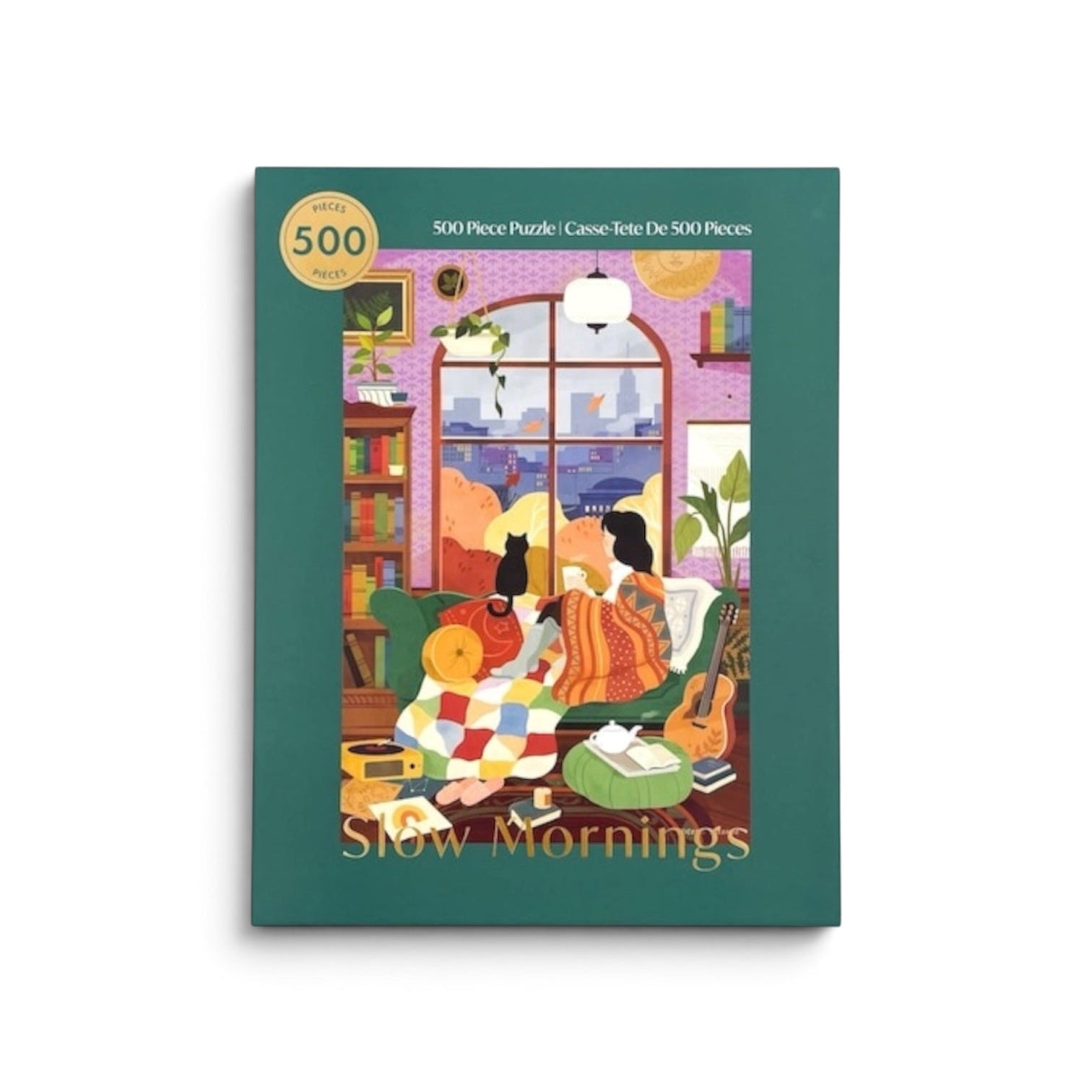 Slow Mornings 500 Pieces Puzzle Hobbry