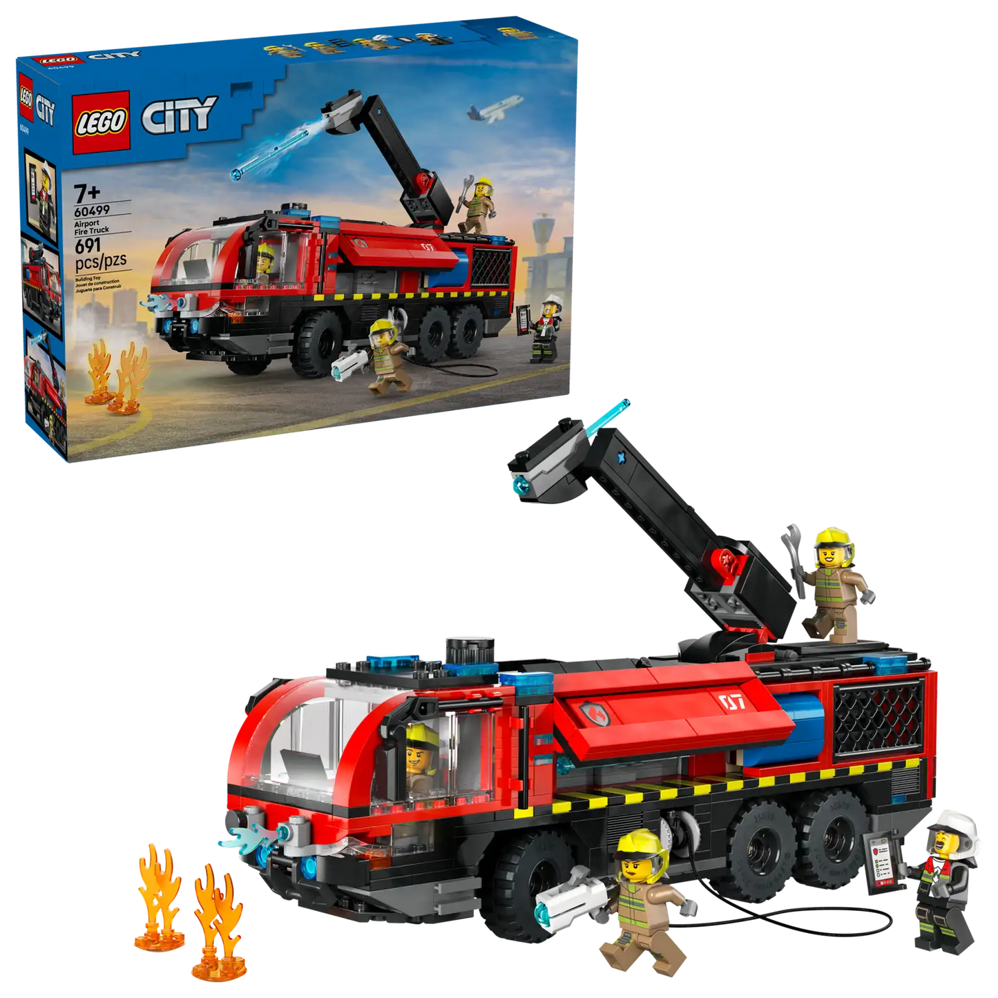 LEGO City Airport Fire Truck 60499