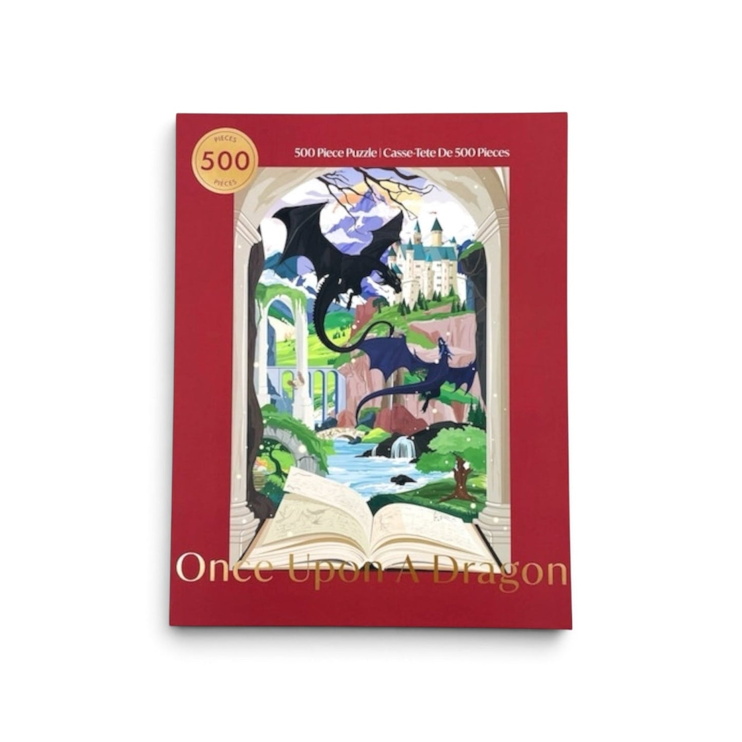 Once Upon a Dragon 500 Piece Puzzle Hobbry