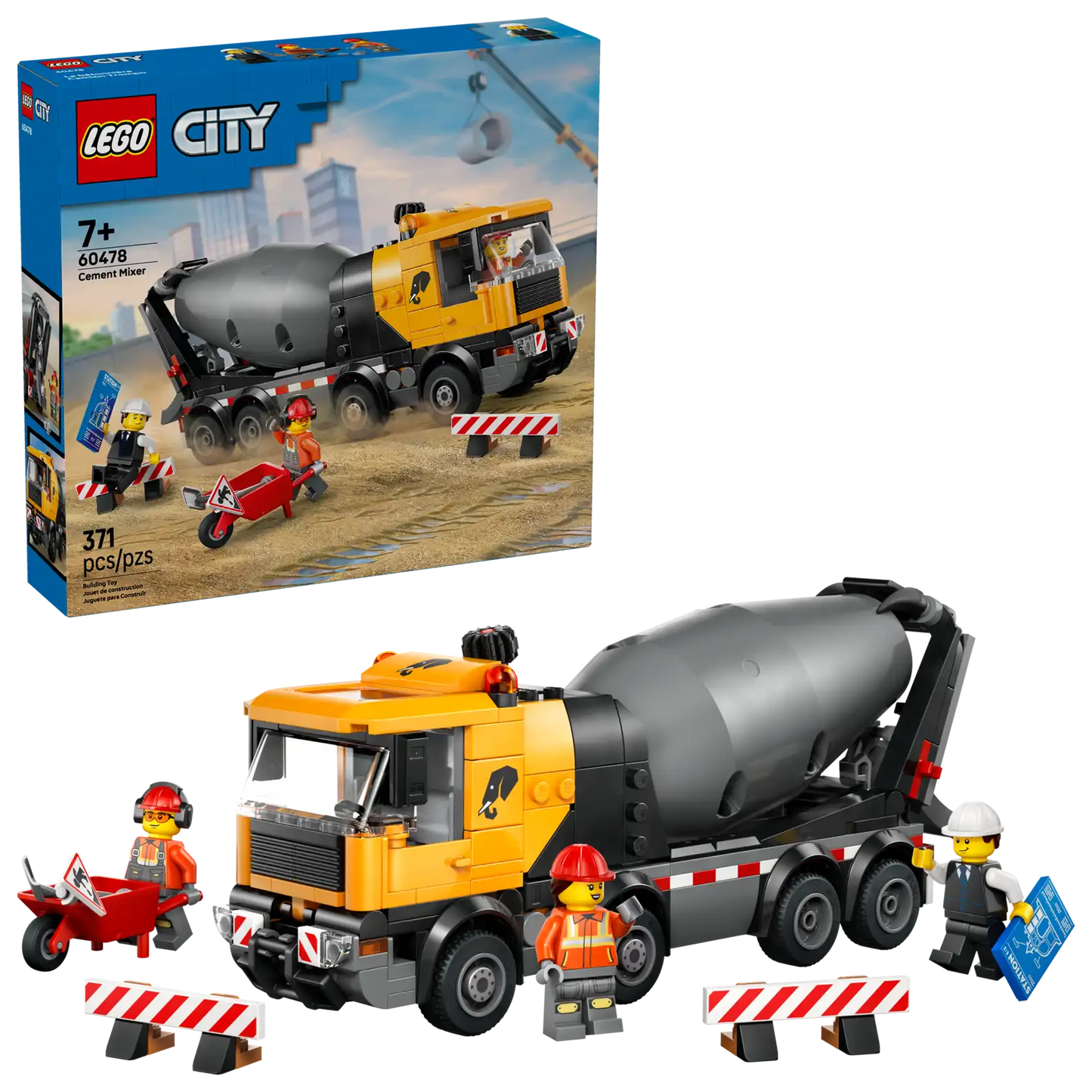 LEGO City Cement Mixer 60478