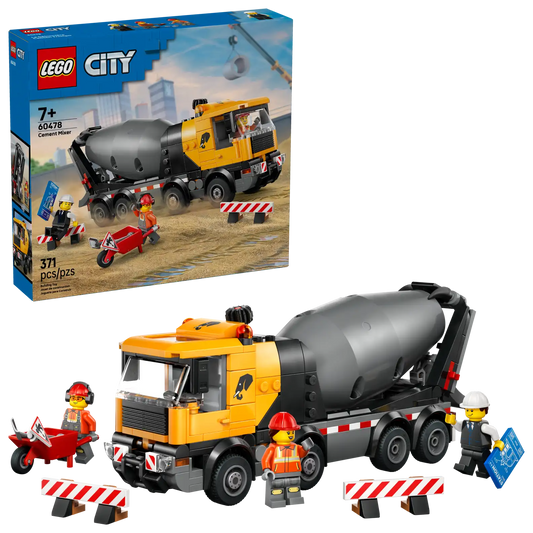 LEGO City Cement Mixer 60478 LEGO