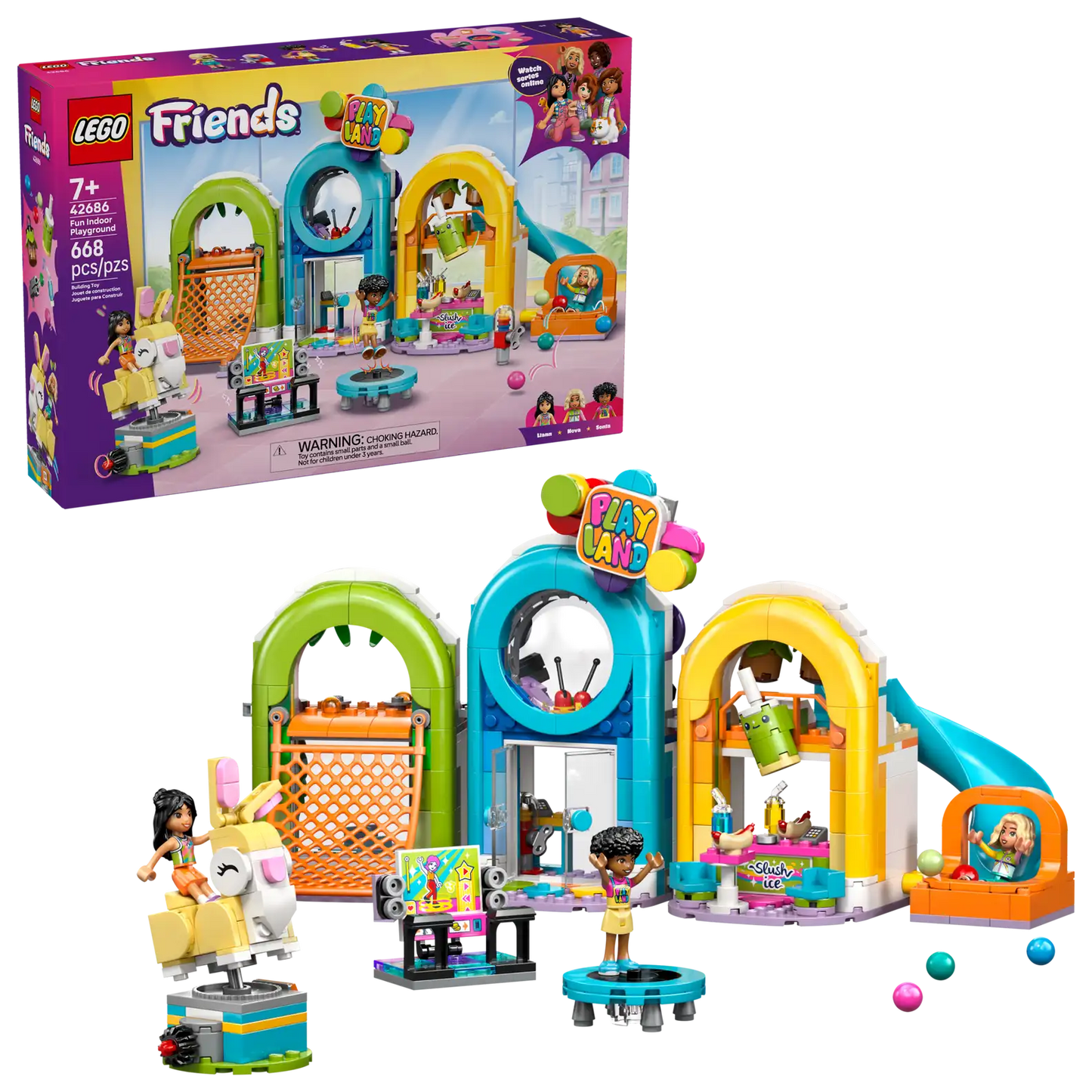 LEGO Friends Fun Indoor Playground 42686