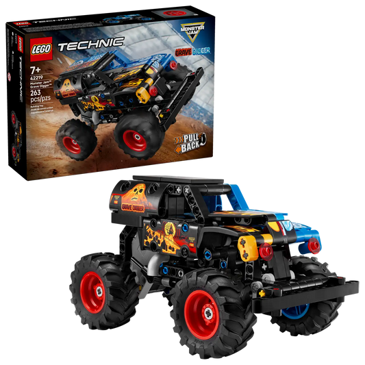 LEGO Technic™ Monster Jam™ Grave Digger™ Fire and Ice 42219 LEGO