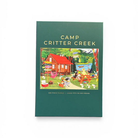 Hobbry Camp Critter Creek 500 Piece Puzzle