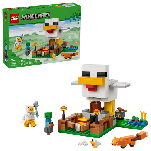 LEGO Minecraft® Chicken Farm 21585 LEGO