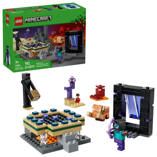 LEGO Minecraft® Nether & End Portal Journey 21584 LEGO