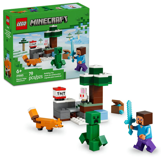 LEGO Minecraft® Steve's Taiga Adventure 21583 LEGO