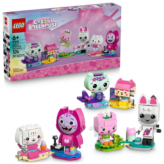 LEGO® Gabby's Dollhouse Gabby's Brick-Built Cat Friends 11215 LEGO
